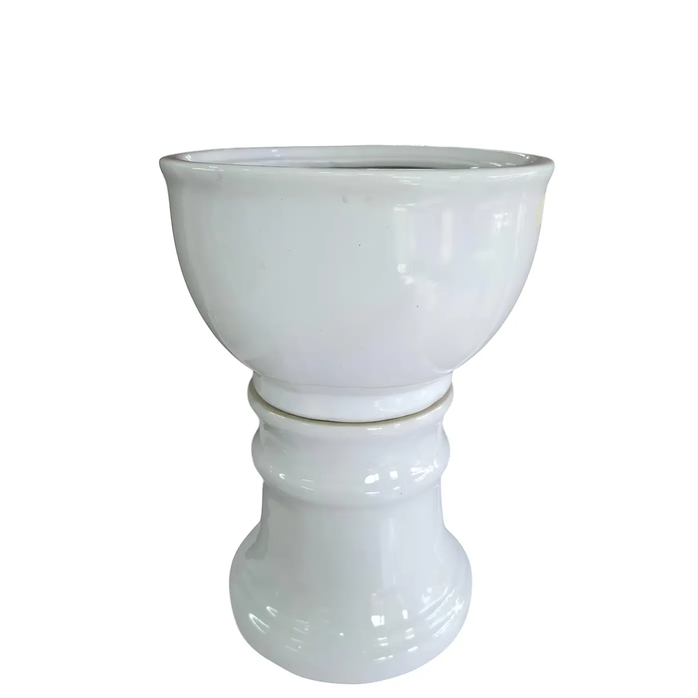 Ceramic Flower Pot - Ceramic Vase handmade by Ram Pottery Mauritius