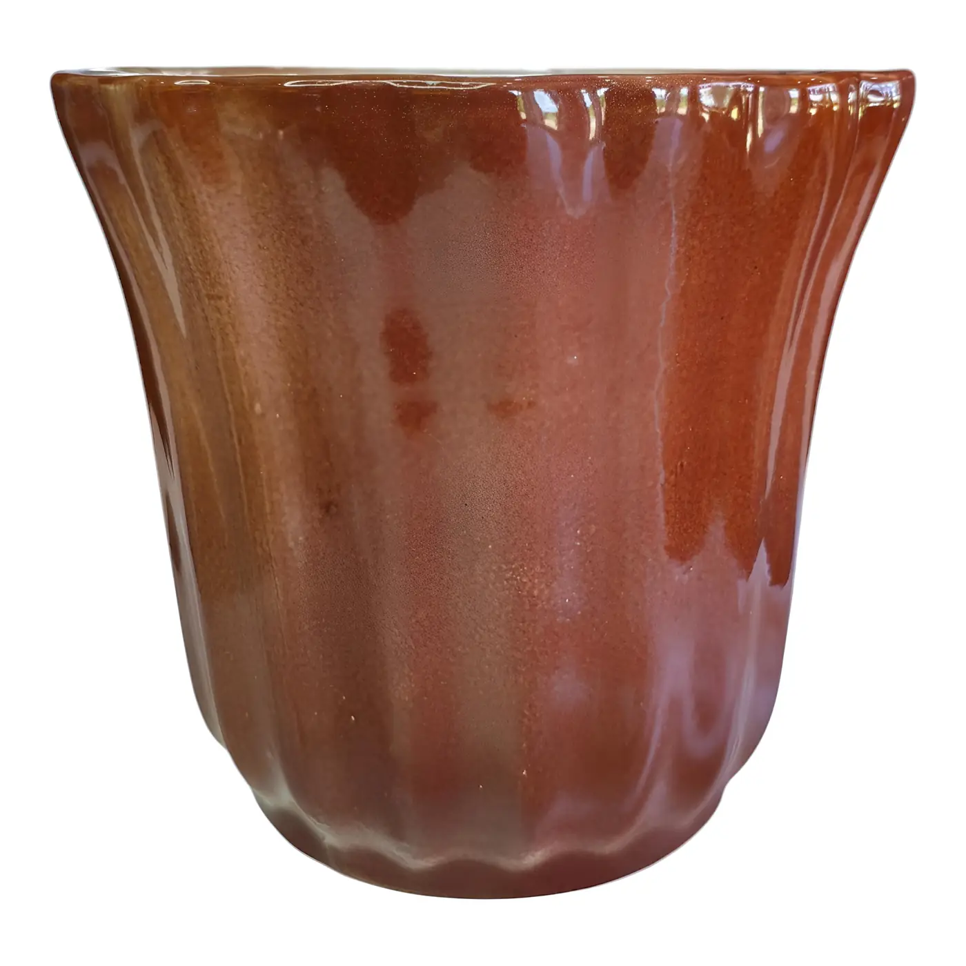 Ceramic Flower Pot - Ceramic Vase handmade by Ram Pottery Mauritius