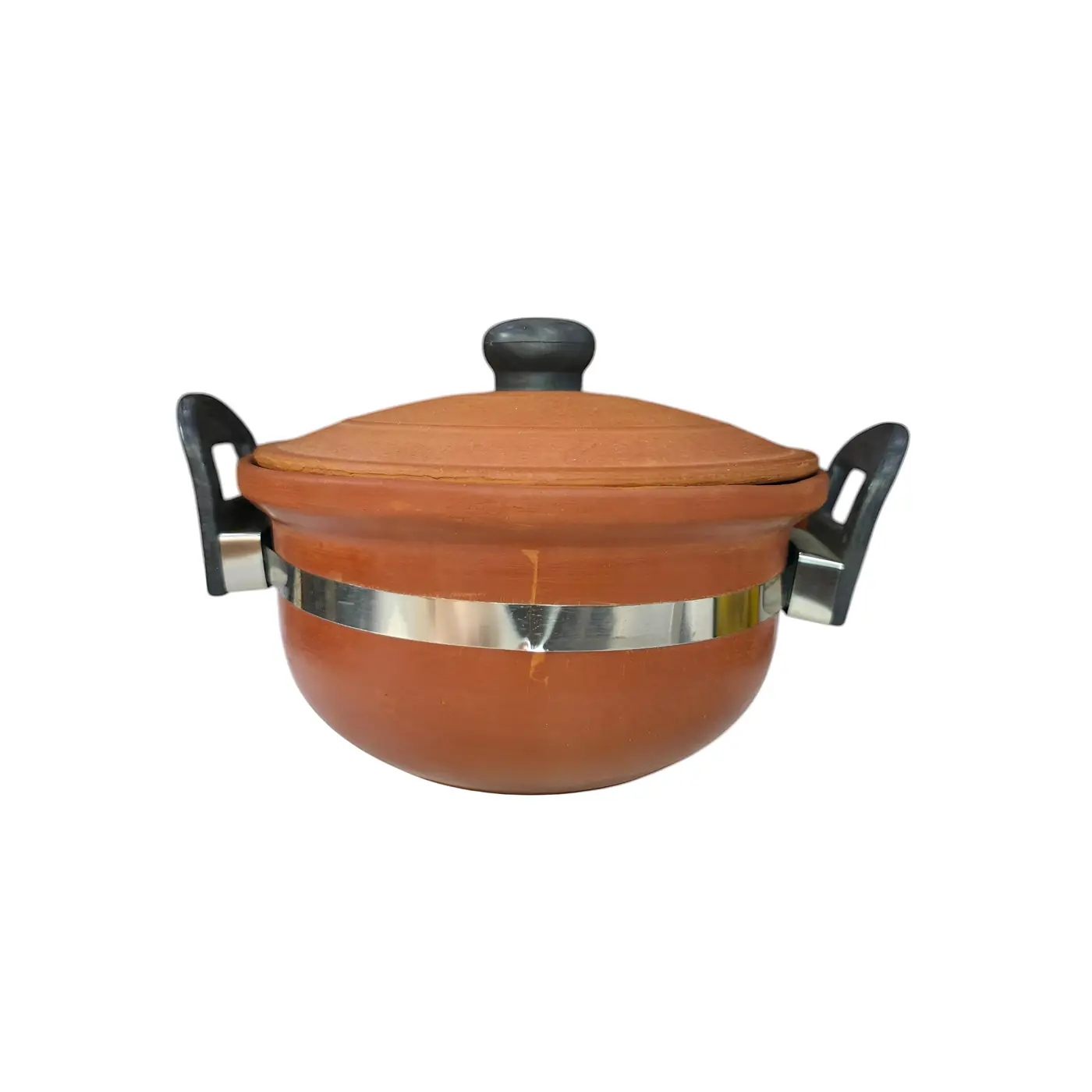 Clay Cooking Pot 2 5L - Clay Cookingware handmade by Ram Pottery Mauritius