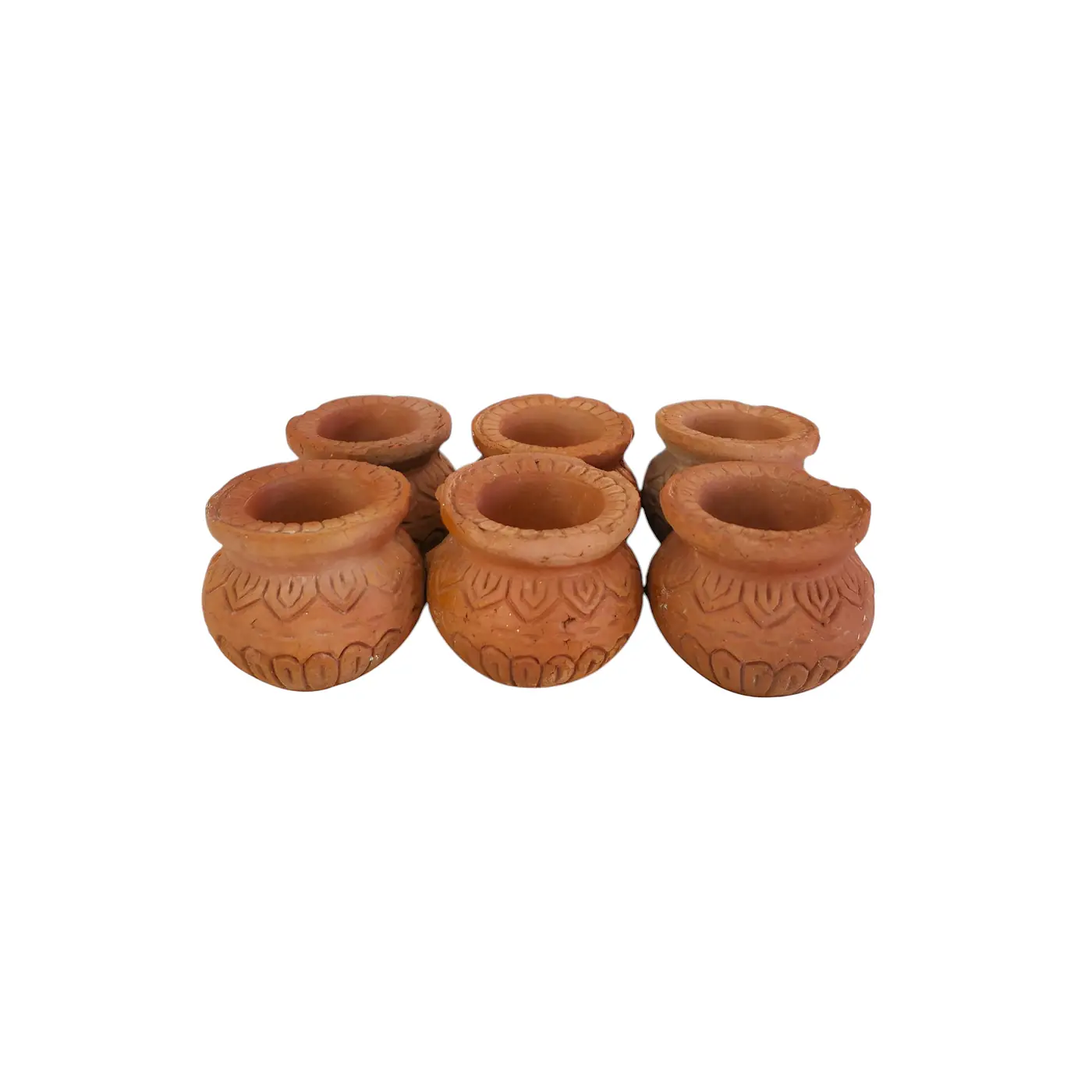 Decoration Candle Matki Ref M1 - Clay Matka handmade by Ram Pottery Mauritius