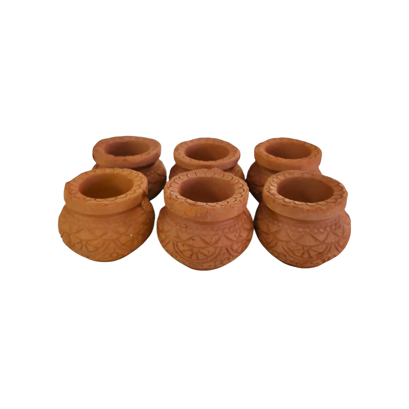 Decoration Candke Matki - Clay Matka handmade by Ram Pottery Mauritius