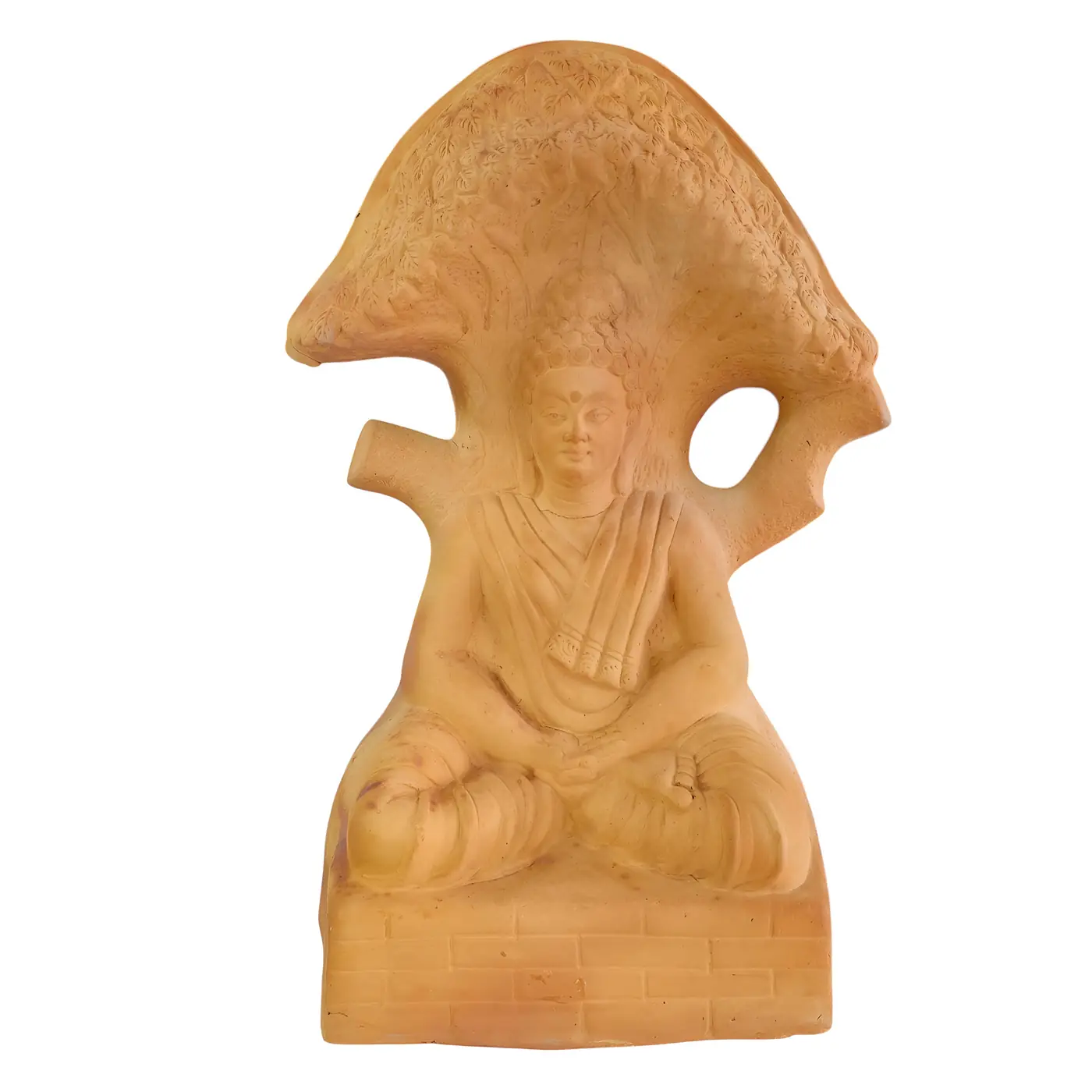 Clay Buddha - Clay Murti handmade by Ram Pottery Mauritius