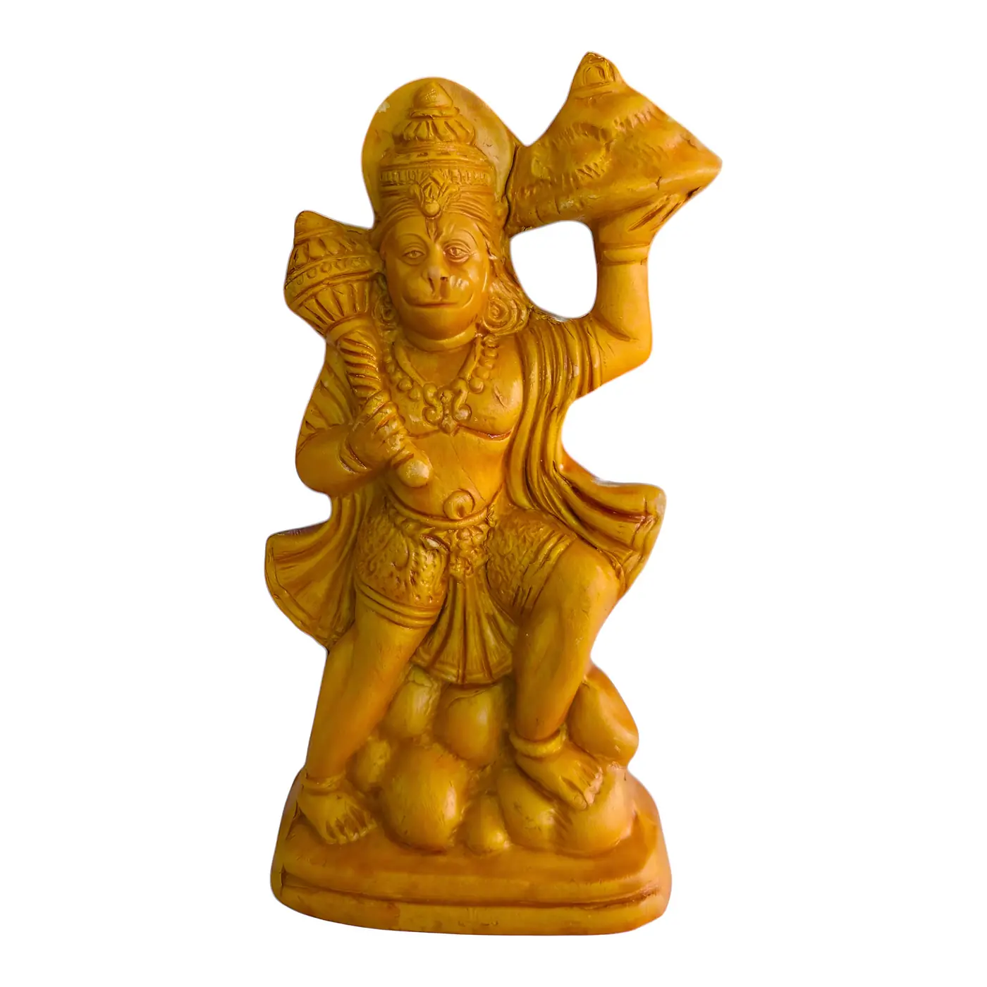 Clay Hanuman Maurti Ref 10070 - Clay Murti handmade by Ram Pottery Mauritius