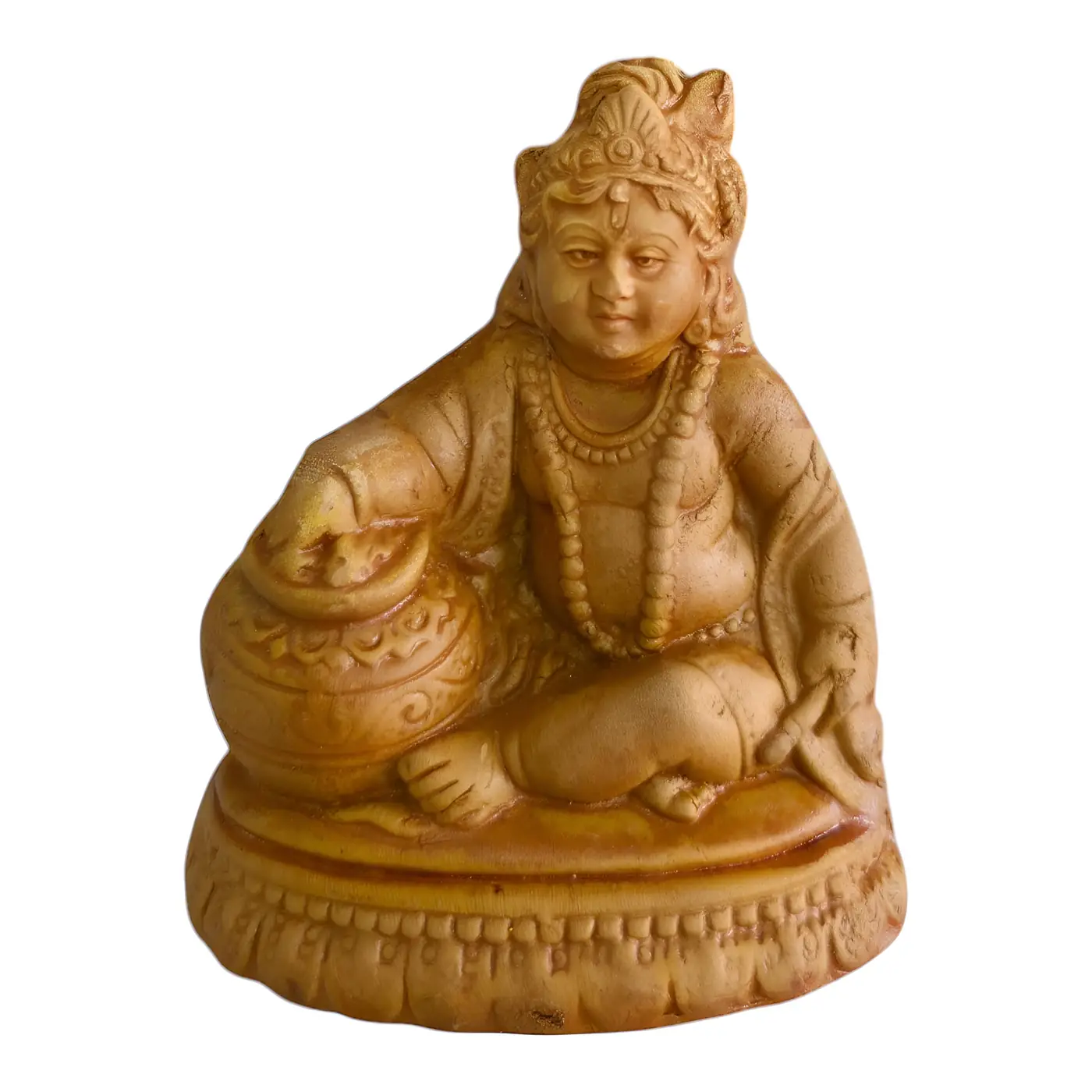 Clay Krishna Murti - Clay Murti handmade by Ram Pottery Mauritius