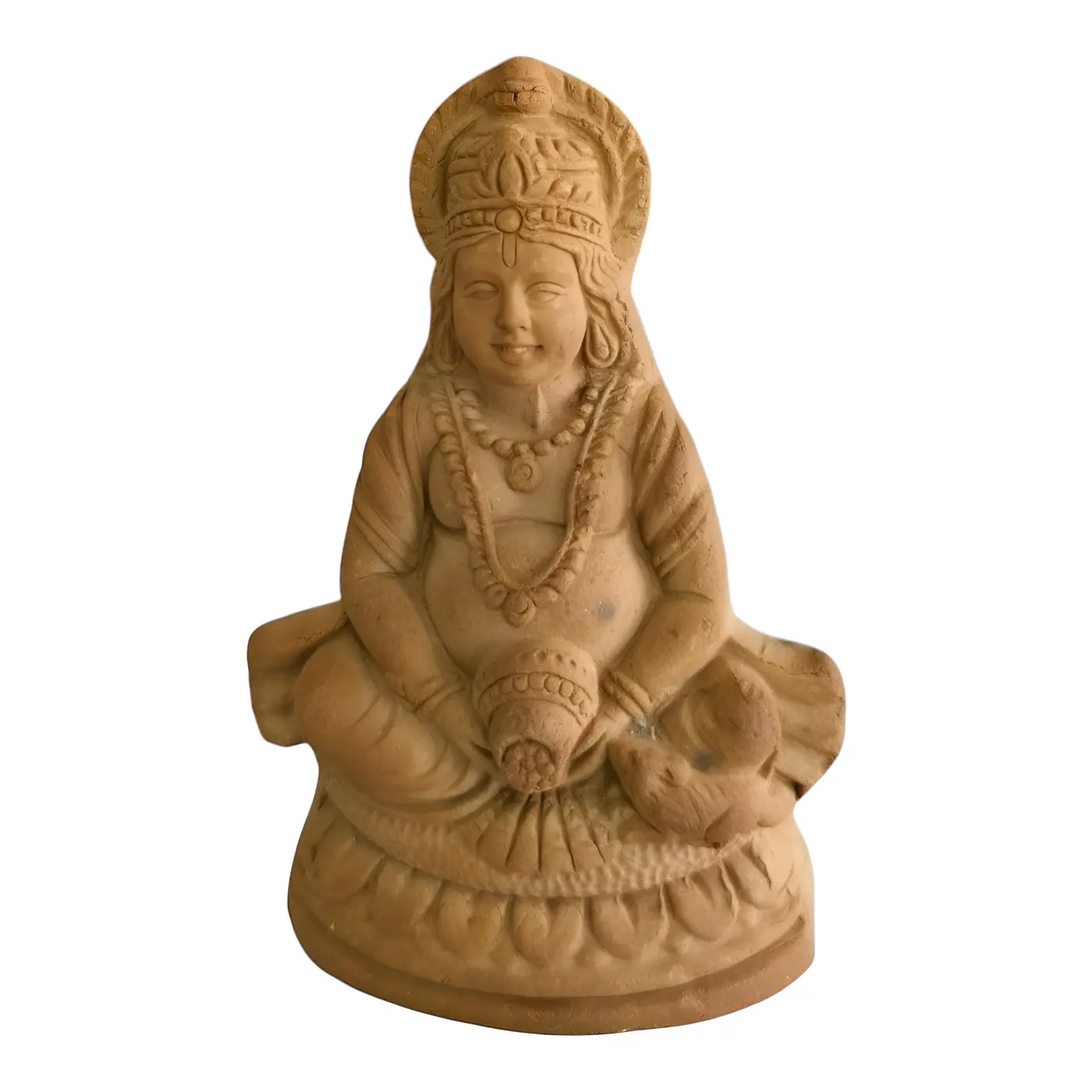 Clay Kuber Uerti Ref 10080 - Clay Murti handmade by Ram Pottery Mauritius