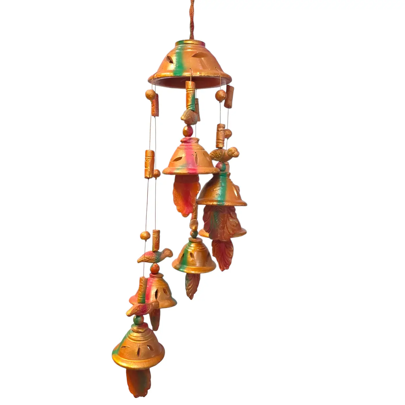Clay Wind Chime 10281 Ref BL6
