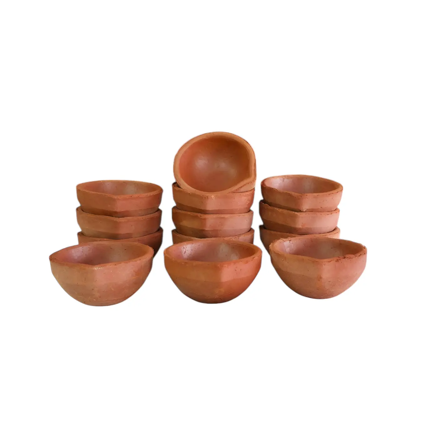 Plain Clay Diya Hcm Ref 104