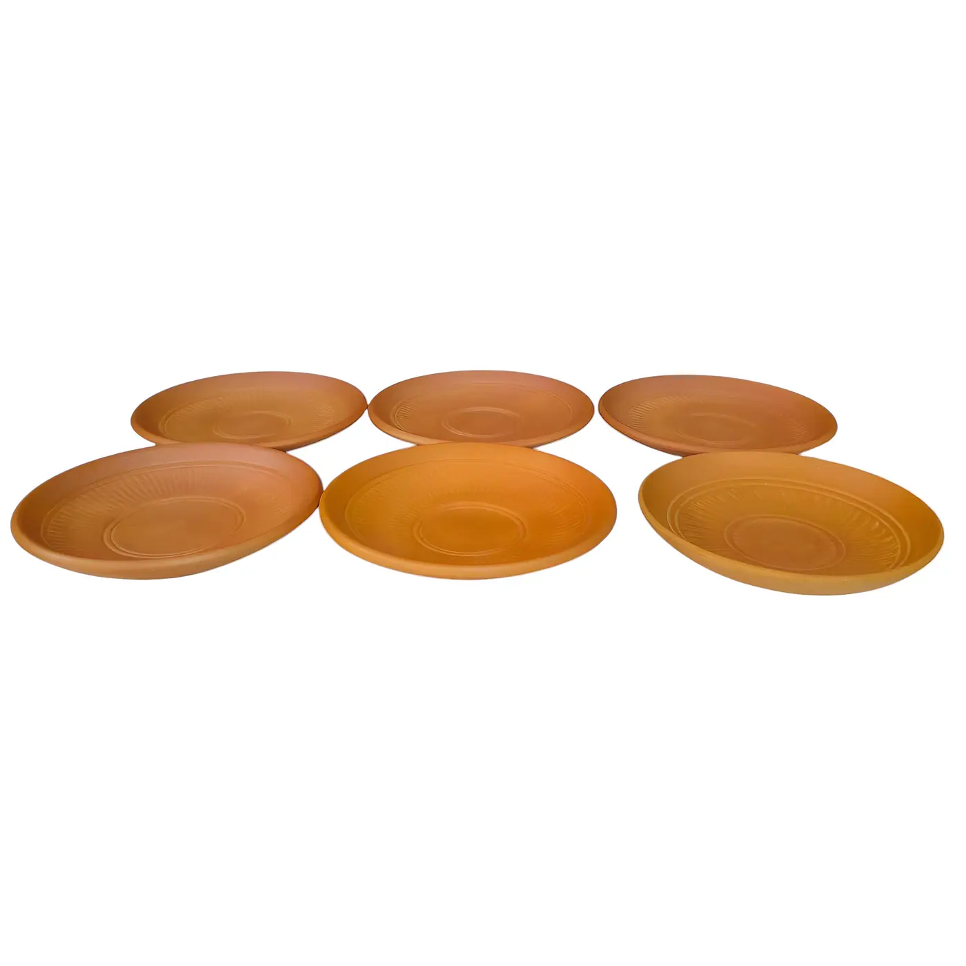 Clay Saucer Ref 10395 - Tableware handmade by Ram Pottery Mauritius