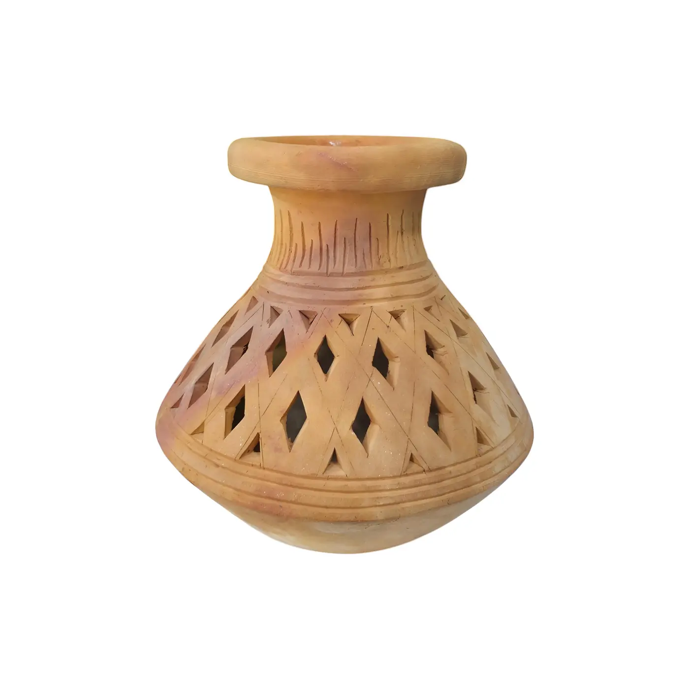 Terracotta Vase - Terracotta Home Decor handmade by Ram Pottery Mauritius