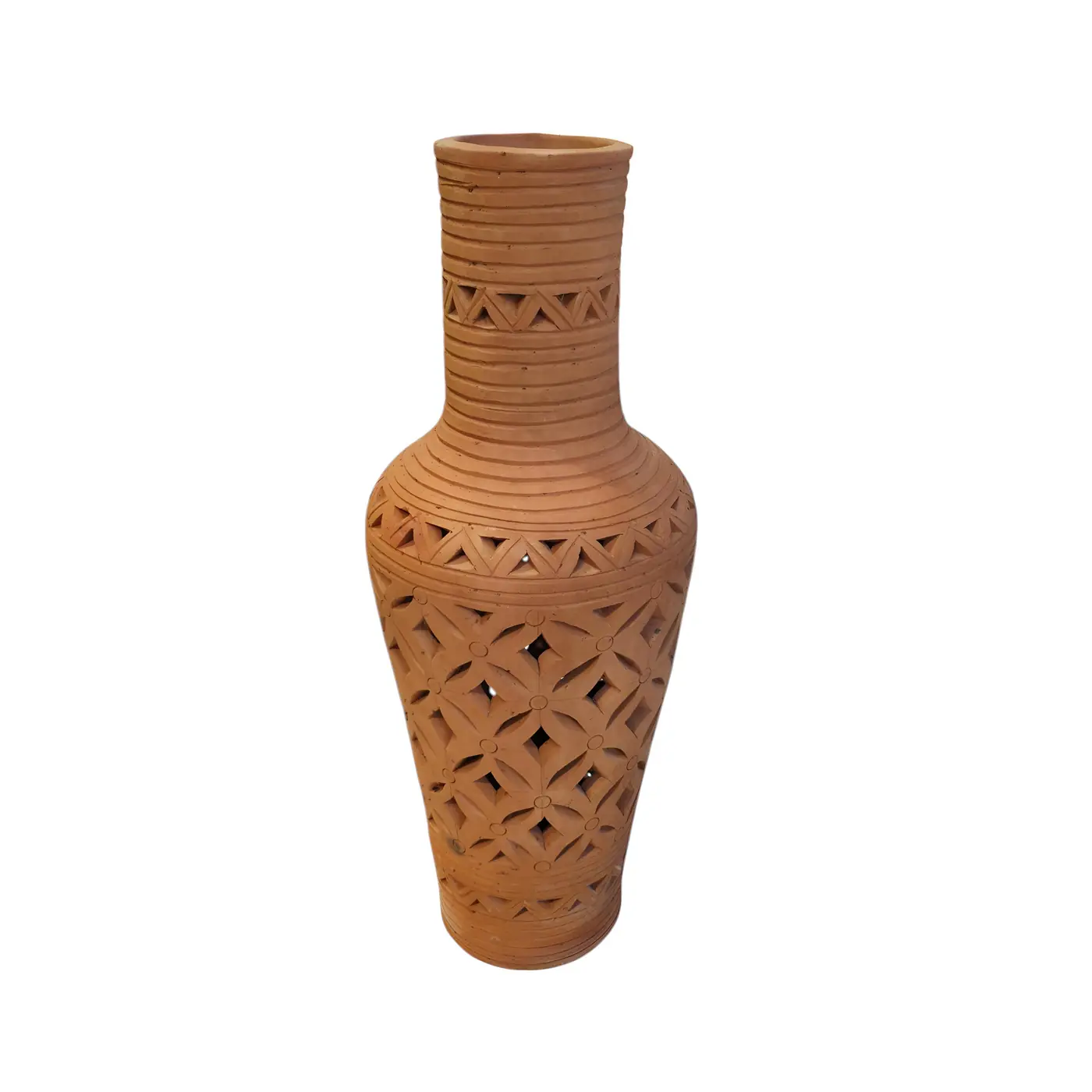 Terracotta Vase - Terracotta Home Decor handmade by Ram Pottery Mauritius
