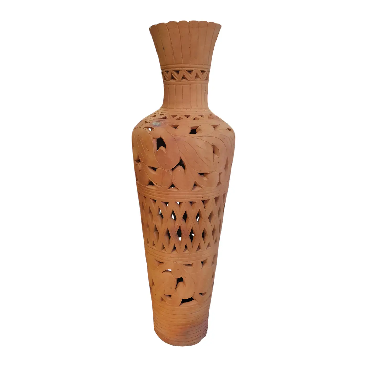 Terracotta Vase - Terracotta Home Decor handmade by Ram Pottery Mauritius
