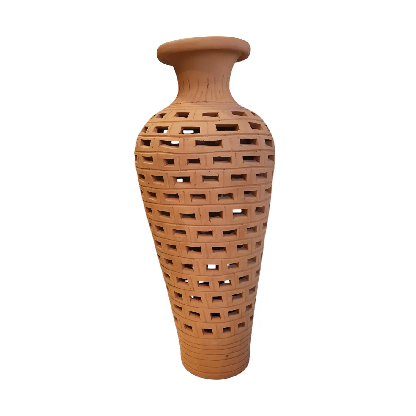 Terracotta Vase - Terracotta Home Decor handmade by Ram Pottery Mauritius